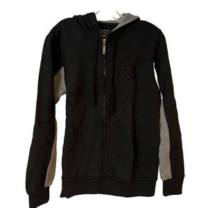 Dota 2 Steam Valve Hoodie Mens Small Black Gray Full Zip NEW